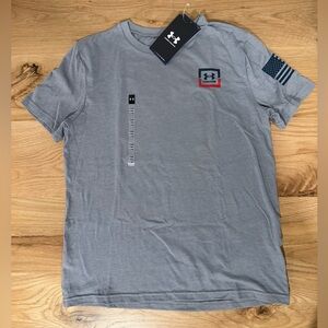 Under Armour Boy’s Freedom Gray Tee